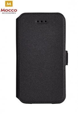 Mocco Shine Book Case For LG K8 / K9 (2018) Black цена и информация | Telefoni kaaned, ümbrised | kaup24.ee