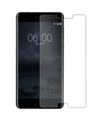 Kaitseklaas Tempered Glass, sobib Nokia 1, läbipaistev hind ja info | Ekraani kaitsekiled | kaup24.ee