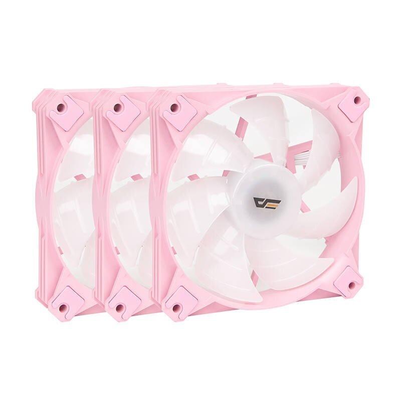 Darkflash DX360 PC Water Cooling AiO RGB 3x 120x120 Pink цена и информация | Protsessori jahutid | kaup24.ee