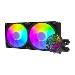 Darkflash DC240 ARGB 2x 120x120 PC Water Cooling 2x 120x120 (Black) цена и информация | Кулеры для процессоров | kaup24.ee