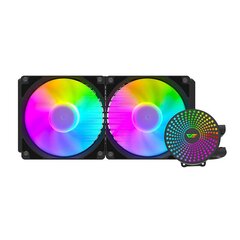 Darkflash DC240 ARGB 2x 120x120 PC Water Cooling 2x 120x120 (Black) цена и информация | Кулеры для процессоров | kaup24.ee