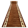 Rugsx ковровая дорожка BCF Filip, коричневая, 64 см