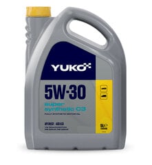 Yuko Super Synthetic sünteetiline mootoriõli, С3 5W-30, 5L цена и информация | Моторные масла | kaup24.ee