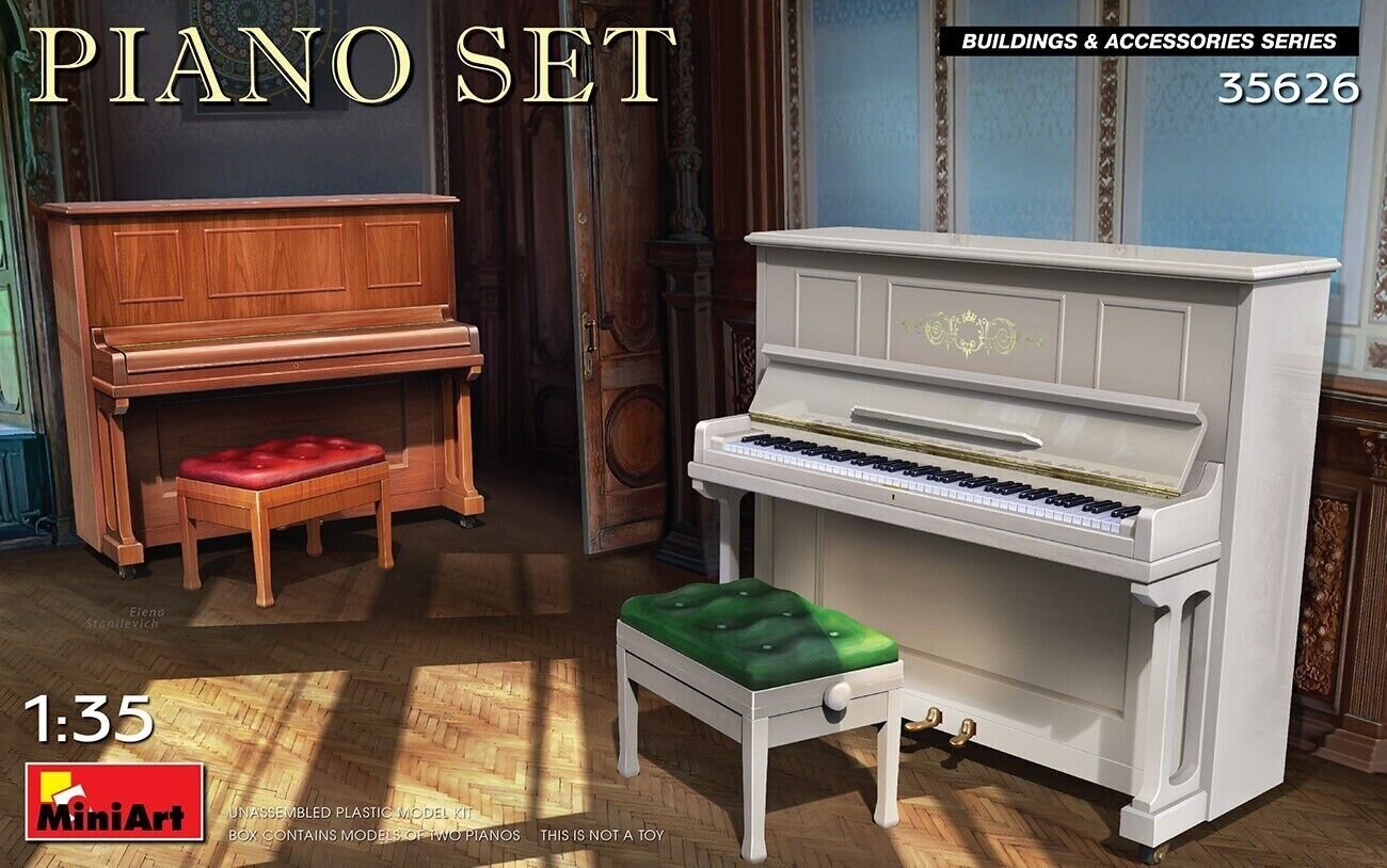 Liimitav mudel MiniArt 35626 Piano Set 1/35 цена и информация | Liimitavad mudelid | kaup24.ee