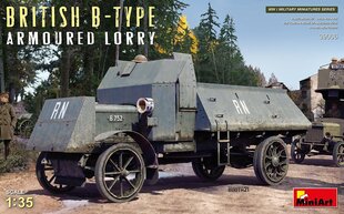 Liimitav mudel MiniArt 39006 British B-Type Armoured Lorry 1/35 цена и информация | Склеиваемые модели | kaup24.ee