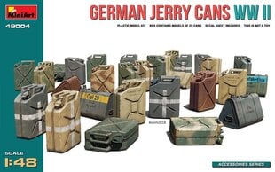 Liimitav mudel MiniArt 49004 German Jerry Cans WW2 1/48 hind ja info | Liimitavad mudelid | kaup24.ee