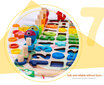Hariv ja arendav mäng; Montessori pusle; Tee seda ise (DIY) mäng; Montessori sobituslaud; Montessori matching board CSDW-020, 131 tk. hind ja info | Arendavad mänguasjad | kaup24.ee