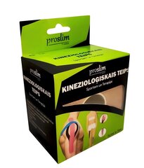 Kinesioloogiline teip ProSlim / T-active 5 cm x 5 m, oranž цена и информация | Ортезы и бандажи | kaup24.ee