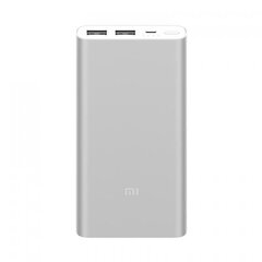 Xiaomi Power Bank 2S Silver, 10000 mAh hind ja info | Akupangad | kaup24.ee