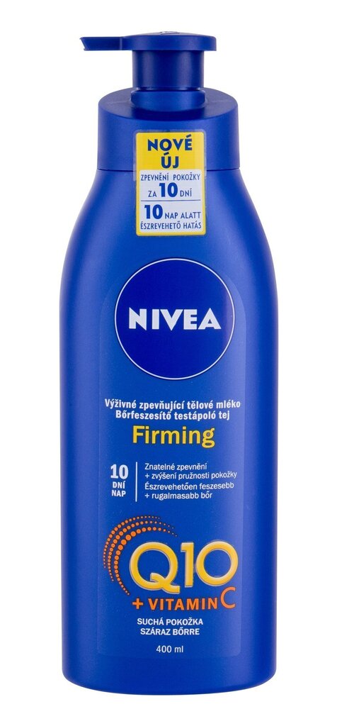 Pinguldav kehakreem Nivea Q10 400 ml hind ja info | Kehakreemid, losjoonid | kaup24.ee