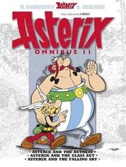 Asterix: Asterix Omnibus 11: Asterix and The Actress, Asterix and The Class Act, Asterix and The Falling Sky цена и информация | Пособия по изучению иностранных языков | kaup24.ee