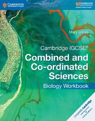 Cambridge IGCSE (R) Combined and Co-ordinated Sciences Biology Workbook New edition, Cambridge IGCSE (R) Combined and Co-ordinated Sciences Biology Workbook цена и информация | Книги для подростков и молодежи | kaup24.ee