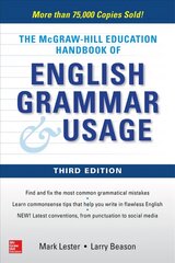 McGraw-Hill Education Handbook of English Grammar & Usage 3rd edition цена и информация | Пособия по изучению иностранных языков | kaup24.ee