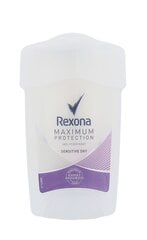 Pulkdeodorant Rexona Maximum Protection Sensitive Dry 45 ml hind ja info | Deodorandid | kaup24.ee