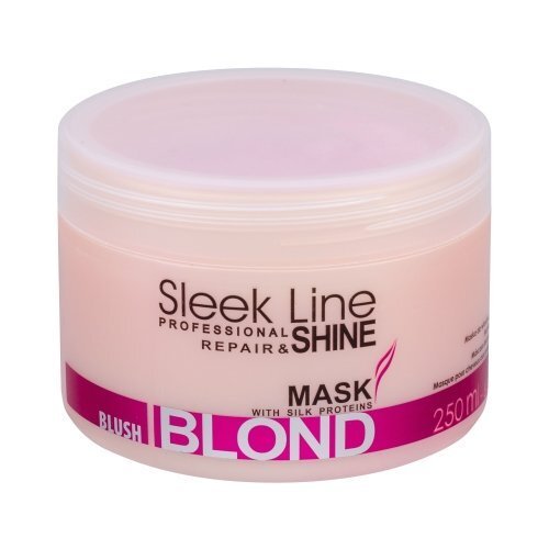 Taastav juuksemask Stapiz Sleek Line Blush Blond 250 ml цена и информация | Maskid, õlid, seerumid | kaup24.ee