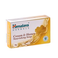 Питательное и увлажняющее мыло  Himalaya Herbals Cream & Honey 75 г цена и информация | Мыло | kaup24.ee