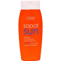 Водоостойкая эмульсия для лица и тела для зашиты от солнца Ziaja Sopot Sun SPF15 150 мл цена и информация | Кремы от загара | kaup24.ee