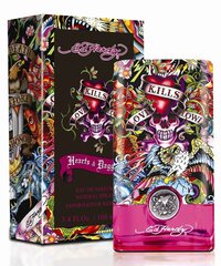 Christian Audigier Ed Hardy Hearts & Daggers EDP naistele, 100 ml hind ja info | Christian Audigier Kosmeetika, parfüümid | kaup24.ee