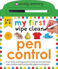 My First Wipe Clean Pen Control цена и информация | Книги для малышей | kaup24.ee