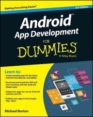 Android App Development For Dummies 3rd Edition hind ja info | Majandusalased raamatud | kaup24.ee