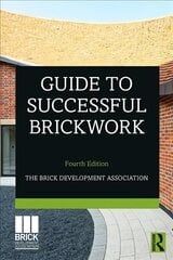 Guide to Successful Brickwork 4th edition hind ja info | Ühiskonnateemalised raamatud | kaup24.ee