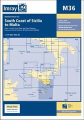 Imray Chart M36: South Coast of Sicilia to Malta New edition hind ja info | Ühiskonnateemalised raamatud | kaup24.ee