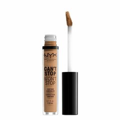 Peitekreem NYX Can't Stop Won't Stop Contour Concealer Golden Honey 3,5 ml hind ja info | Jumestuskreemid, puudrid | kaup24.ee