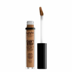 NYX Can't Stop Won't Stop Contour Concealer Warm Honey 3,5 мл цена и информация | Пудры, базы под макияж | kaup24.ee