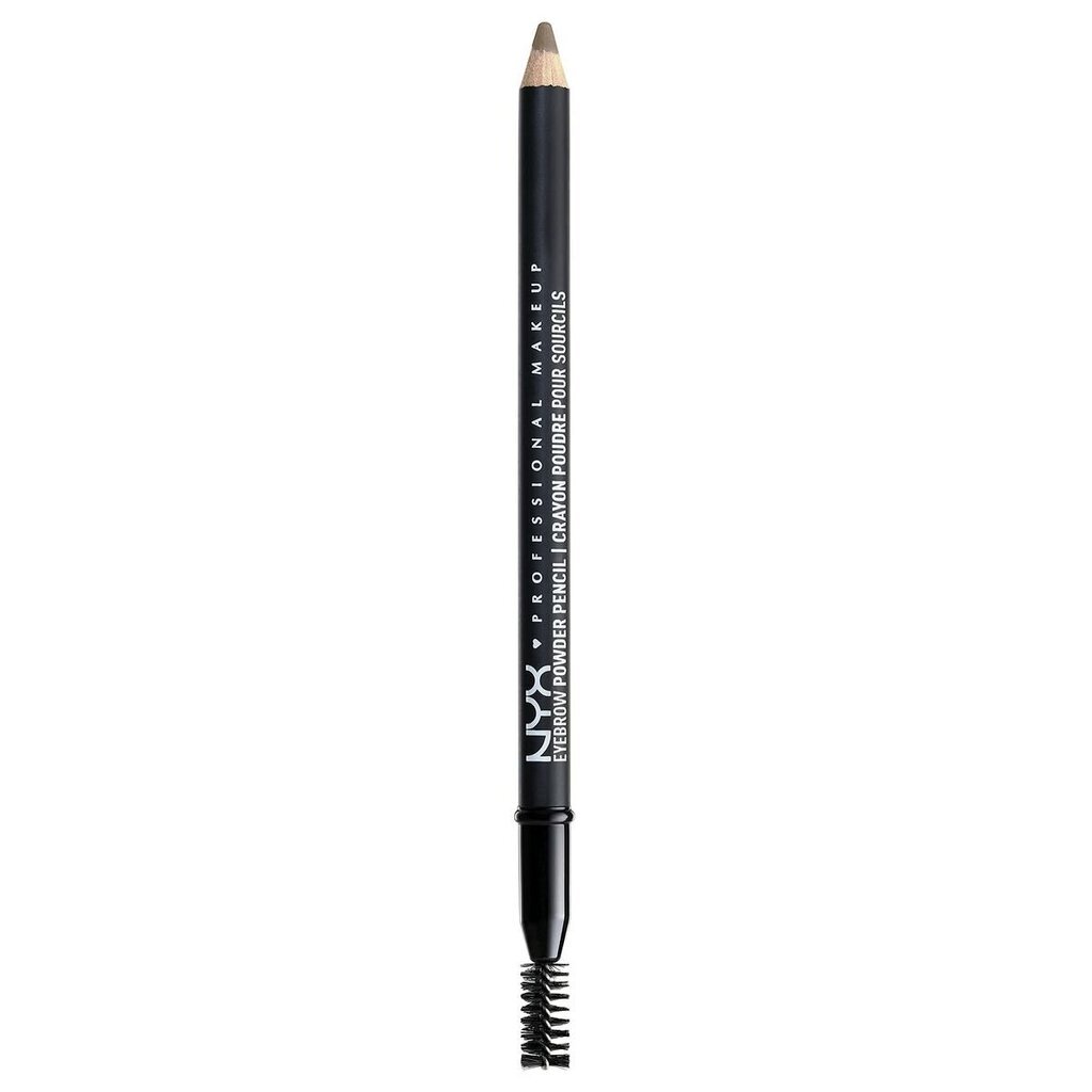 Kulmupliiats NYX Eyebrow Powder Pencil Ash Brown 1,4 g цена и информация | Ripsmetušid, lauvärvid, silmapliiatsid, seerumid | kaup24.ee