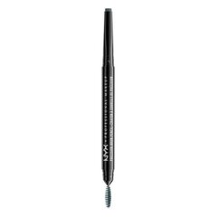 Kulmnupliiats Nyx Precision Brow Pencil Charcoal 0,13 g hind ja info | Ripsmetušid, lauvärvid, silmapliiatsid, seerumid | kaup24.ee