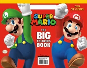 Super Mario: The Big Coloring Book (Nintendo): The Big Coloring Book CLR CSM ST hind ja info | Noortekirjandus | kaup24.ee