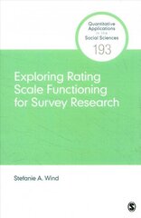 Exploring Rating Scale Functioning for Survey Research цена и информация | Энциклопедии, справочники | kaup24.ee