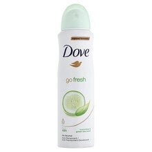 Spreideodorant kurgi ja rohelise teega Dove Go Fresh Anti-Perspirant 150 ml hind ja info | Deodorandid | kaup24.ee