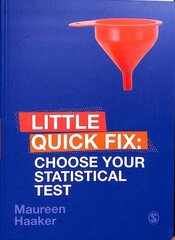 Choose Your Statistical Test: Little Quick Fix hind ja info | Entsüklopeediad, teatmeteosed | kaup24.ee