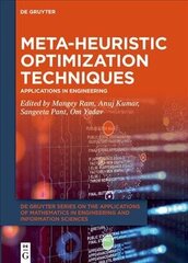 Meta-heuristic Optimization Techniques: Applications in Engineering hind ja info | Majandusalased raamatud | kaup24.ee