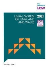 SQE - Legal System of England and Wales hind ja info | Majandusalased raamatud | kaup24.ee