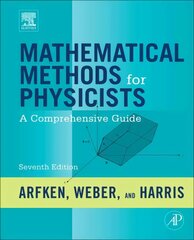 Mathematical Methods for Physicists: A Comprehensive Guide 7th edition hind ja info | Majandusalased raamatud | kaup24.ee