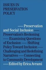 Preservation and Social Inclusion цена и информация | Книги по архитектуре | kaup24.ee