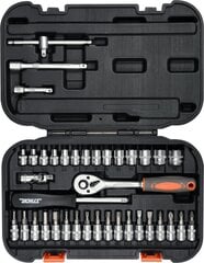 Tööriistakomplekt 38 tk Sthor 58640 hind ja info | Käsitööriistad | kaup24.ee
