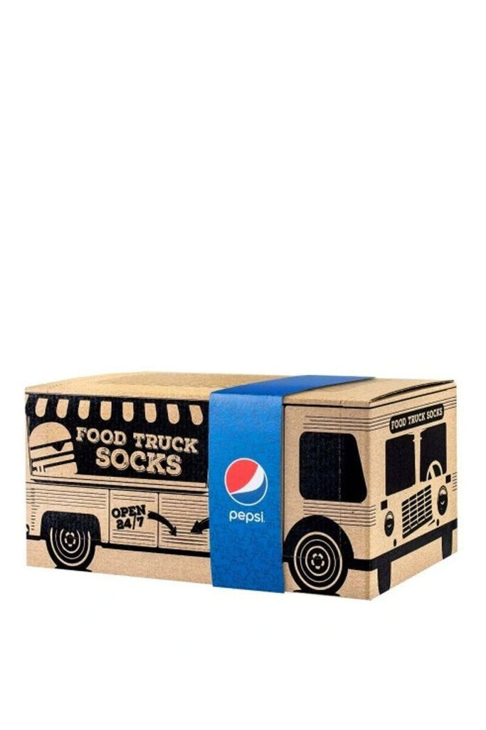 Pepsi x Rainbow Socks Food Truck Sokkide komplekt, 3 paari 23530-249 цена и информация | Naiste sokid | kaup24.ee