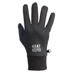 Laste kindad Thermal player gloves Heat Keeper, must цена и информация | Зимняя одежда для детей | kaup24.ee