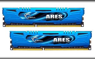 G.Skill DDR3 16ГБ (8GBx2) 2400МГз, CL11, ARES Dual (F3-2400C11D-16GAB) цена и информация | Оперативная память (RAM) | kaup24.ee