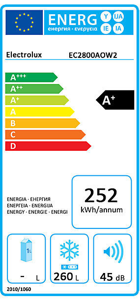 Electrolux EC2800AOW2 цена и информация | Sügavkülmikud ja külmakirstud | kaup24.ee