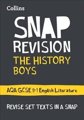 History Boys: AQA GCSE 9-1 English Literature Text Guide: Ideal for Home Learning, 2022 and 2023 Exams edition цена и информация | Книги для подростков и молодежи | kaup24.ee