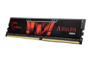G.Skill Aegis DDR4, 8 ГБ, 2400МГц, CL17 (F4-2400C17S-8GIS) цена и информация | Оперативная память (RAM) | kaup24.ee