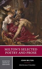 Milton's Selected Poetry and Prose Critical edition hind ja info | Luule | kaup24.ee