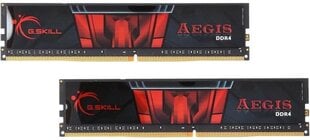 G.Skill Aegis DDR4, 2x4ГБ, 2400MHz, CL17 (F4-2400C17D-8GIS) цена и информация | Оперативная память (RAM) | kaup24.ee