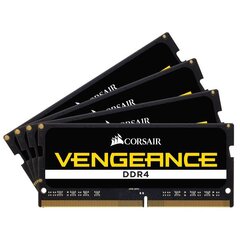 Corsair SO-DIMM Vengeance DDR4, 4x8Гб, 3800 МГц, CL18 (CMSX32GX4M4X3800C18) цена и информация | Оперативная память (RAM) | kaup24.ee