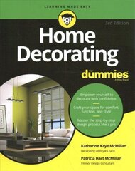 Home Decorating For Dummies 3rd Edition 3rd Edition hind ja info | Eneseabiraamatud | kaup24.ee