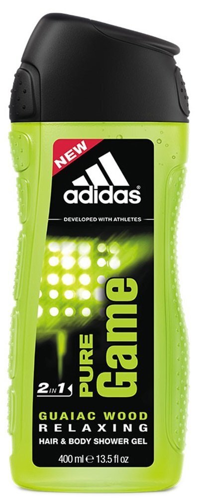 Dušigeel Adidas Pure Game meestele 400 ml hind ja info | Lõhnastatud kosmeetika meestele | kaup24.ee